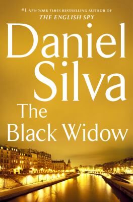 Book cover for The Black Widow by Daniel Silva