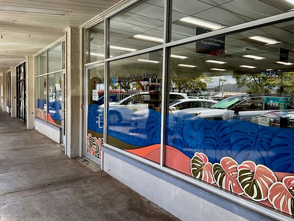Wahiawa Public Library storefront location in 2025