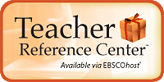 The Teacher Reference Center (TRC) logo wide