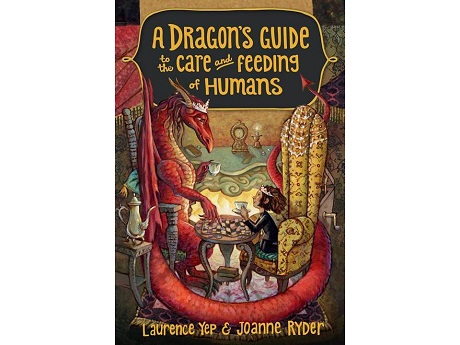 Book cover for Dragon's Guide to the care and feeding of humans