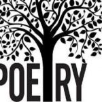 "POETRY" design with the tree as the t