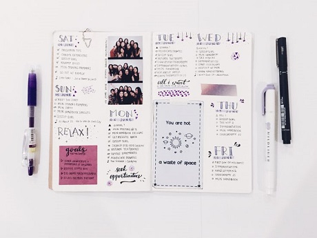 bullet planner journaling