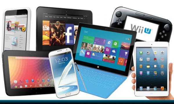 various electronic devices such as tablets, ipad, phones, Wii controller