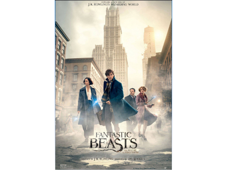 movie poster for Fantastic Beasts and Where to Find Them