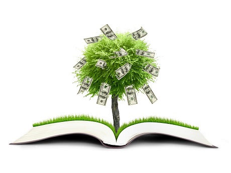 Money growing on a tree