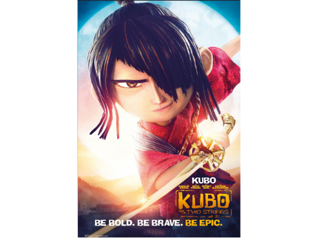 Movie poster for Kubo and the two strings