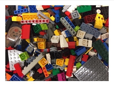 random assortment of legos