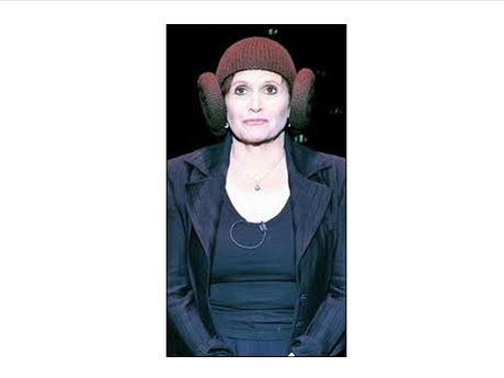 Carrie Fisher's, "Wishful Drinking" as a one woman stage production.