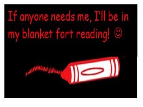 Words about reading in my blanket fort