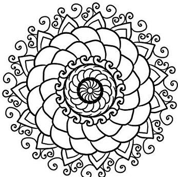 mandala drawing