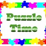 puzzle time