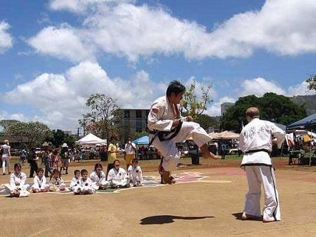 Taekwon Do demonstration