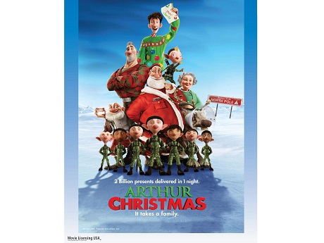 Arthur Christmas movie poster