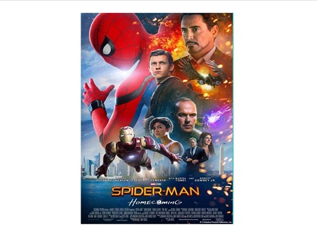 Spiderman Homecoming movie poster