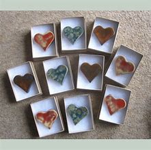 ceramic heart shapes