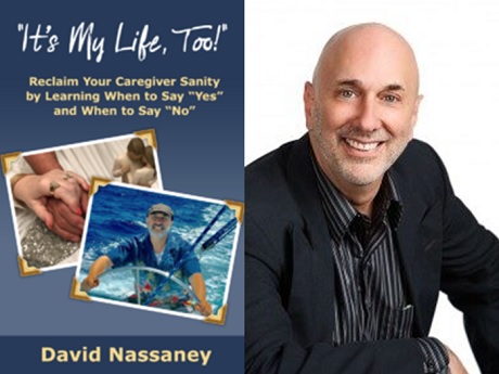 Book cover and headshot of David Nassaney