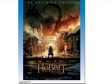 The Hobbit: The Battle of the Five Armies movie poster