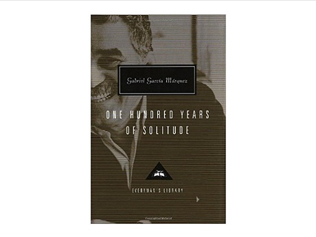 Image of front cover of the book One Hundred Years of Solitude by Gabriel García Márquez.