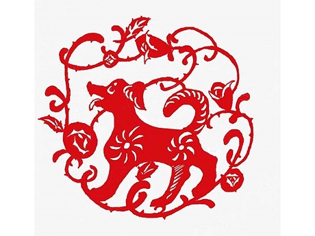 Zodiac inspired sign for year of the dog