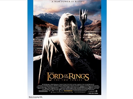 The Lord of the Rings: The Two Towers movie poster