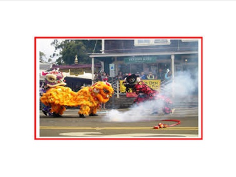 Lion dance