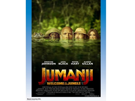 Jumanji Welcome to the Jungle movie poster