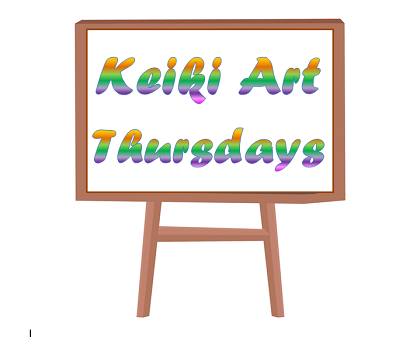 Keiki Art Thursdays written on a easel