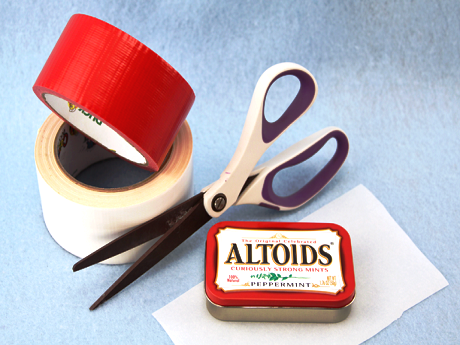 Altoid tin and craft items