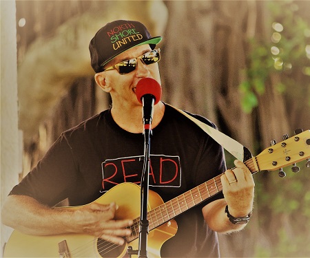 photo of Jeff Cicatko playing guitar