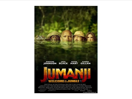 Jumanji: Welcome to the Jungle movie poster