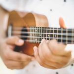 Musician Playing Ukulele Guitar