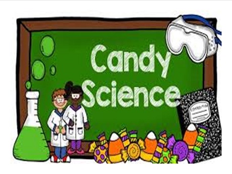 Clipart that says Candy Science