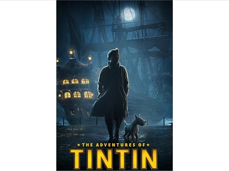 Movie poster for The Adventures of Tin Tin