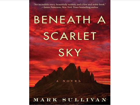 Book cover for Beneath a Scarlet Sky