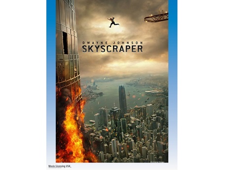 Skyscraper movie poster