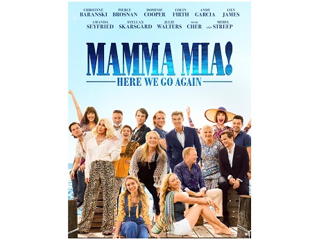 Mamma Mia here we go again movie poster
