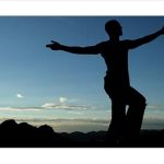 Tai Chi silhouette