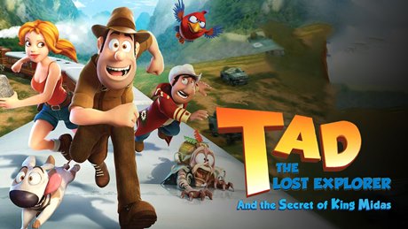 Tad the Lost Explorer Animated Movie Poster