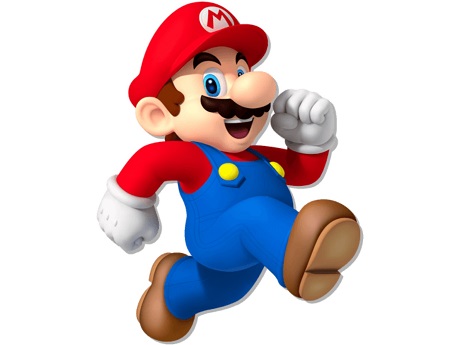 Mario character running