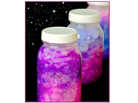 Nebula in a jar
