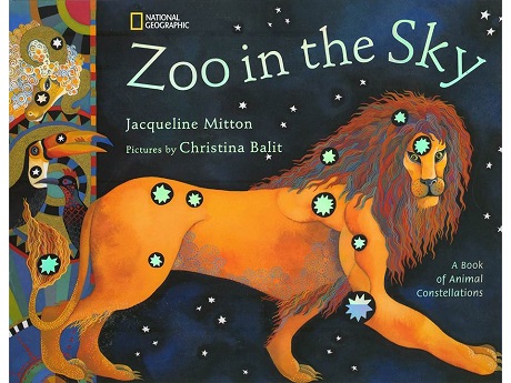 Book cover for A Zoo in the Sky a book of animal constellations
