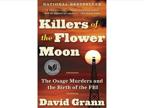 Killers of the Flower Moon book cover
