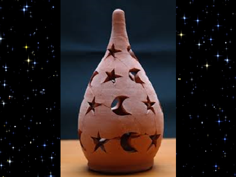 star ceramic pot