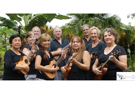 Hawaii Ukulele Ensemble group photo