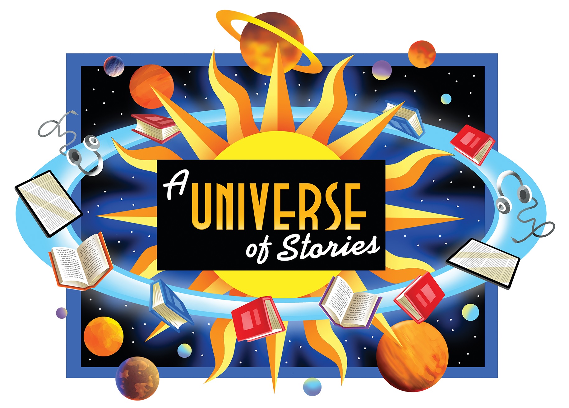 A Universe of Stories - Summer Reading Program logo