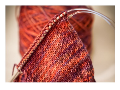 knitting sample