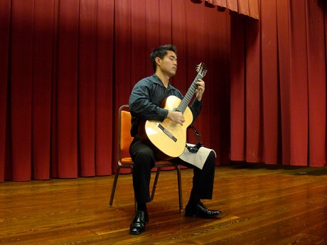 Guitarist Aaron Cardenas