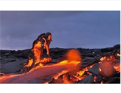 Lava, volcano