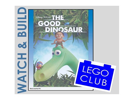 Film poster with LEGO Club logo