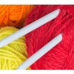 yarn and knitting needles